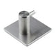 thumbnail image 2 of Soporte de baño de acero inoxidable 304 Macarena cepillado cuadrado 12-1-S, 2 of 8