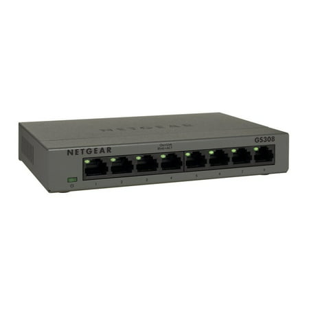 Netgear 8-Port Gigabit Ethernet Unmanaged Switch (10/100/1000) - (Best Gigabit Ethernet Switch 2019)