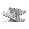 thumbnail image 4 of TUHOME Stainless steel Blind Corner Cabinet Organizer Silver, 4 of 11