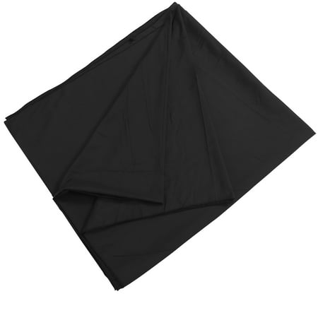 Image of Black Cotton Photo Backdrop Background: Cloth Photography Background Screen Booth Backdrop Polyester Photoshooting Curtain Layout Decor Cloth for Photography Studio Photo Video Prop