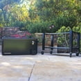 thumbnail image 4 of Permasteel 80-Qt Rolling Outdoor Cooler with Removable Basin, PS-223-BK, Black, 4 of 13
