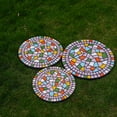 thumbnail image 4 of Courtyard Lawn Mosaic-Style Decorative Stepping Stone Slabs, 4 of 6