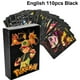 thumbnail image 5 of Cartas Lámina Dorada Pokermen Deck Box Pokémon Cartas PVC Lámina Dorada (inglés 110 Piezas Negro), 5 of 9