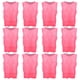 thumbnail image 1 of YM-12 Uds. Chaleco de ejercicio de entrenamiento de fútbol para adultos transpirable de malla grande tamaño libre rojo rosa, 1 of 10