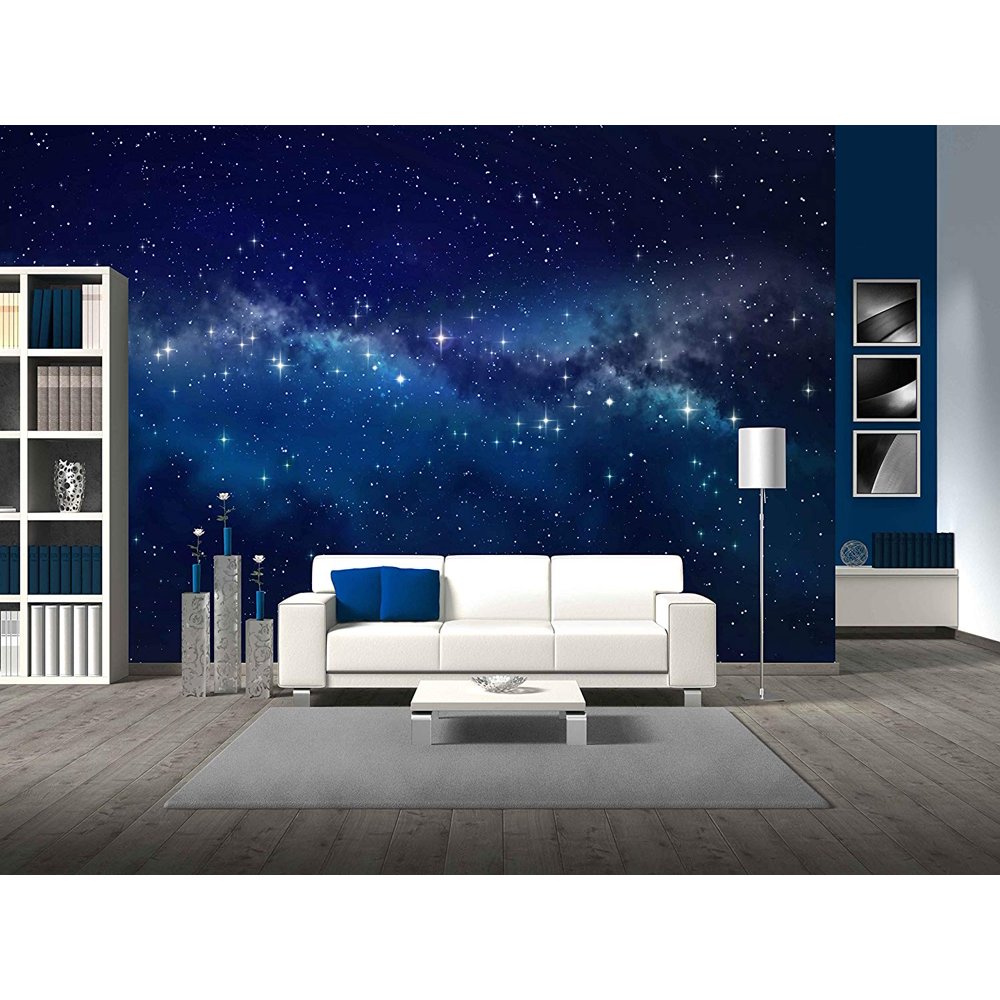 wall26 Deep space. High definition star field background Removable