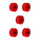 thumbnail image 3 of Soidarity Luz intermitente luminosa Up Quad Roller Good Grip Ruedas de skate LED Rueda de doble Accesorios de patinaje Mujeres al aire libre Rojo Type2 NO2, 3 of 6
