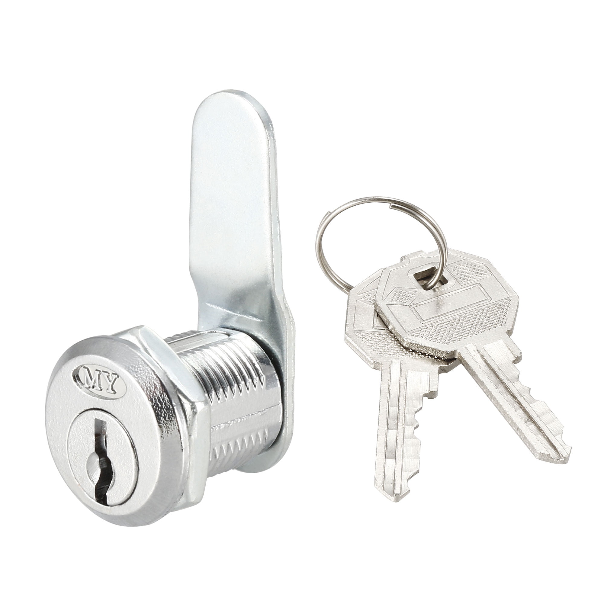 Cam Lock 20mm Cylinder Length 48mm x 2mm Cam Locks, Keyed