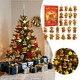 thumbnail image 2 of 2025 Highland Cow Advent Calendar 24 Days Countdown with 2D Acrylic Cow Ornaments, Christmas Tree Hanging Decorations with Highland Cow Theme for Home Holiday, 2 of 7