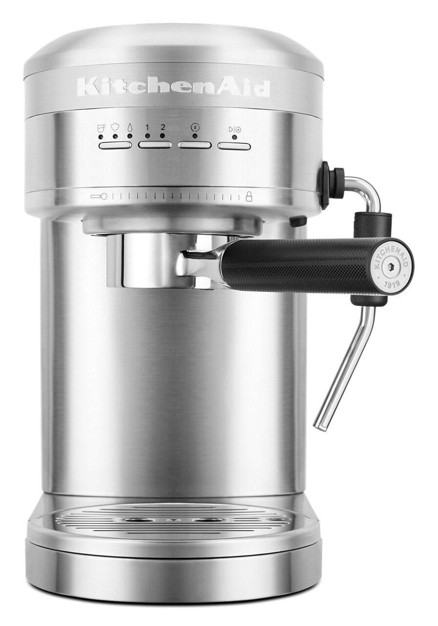KitchenAid® Machine à espresso semi-automatique en métal