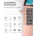 thumbnail image 2 of Adaptador Syntech USB macho a USB3 hembra para iPhone Rose Gold, 2 of 8