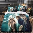 thumbnail image 3 of Harry Potter Crib Set, Sports Mattress Protector, 3D Sci-Fi Hero Design, Microfibre, 3 Piece Set with Zip And 2 Pillowcases, ., 3 of 5