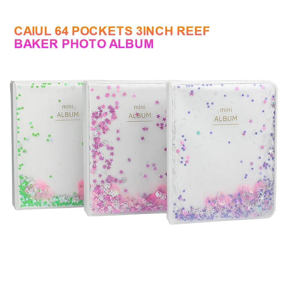 Caiul Pockets Inch Reef Baker Photo Book Album For Fujifilm Instax
