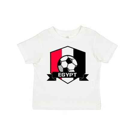 

Inktastic Soccer Egypt Flag Banner Gift Toddler Boy or Toddler Girl T-Shirt