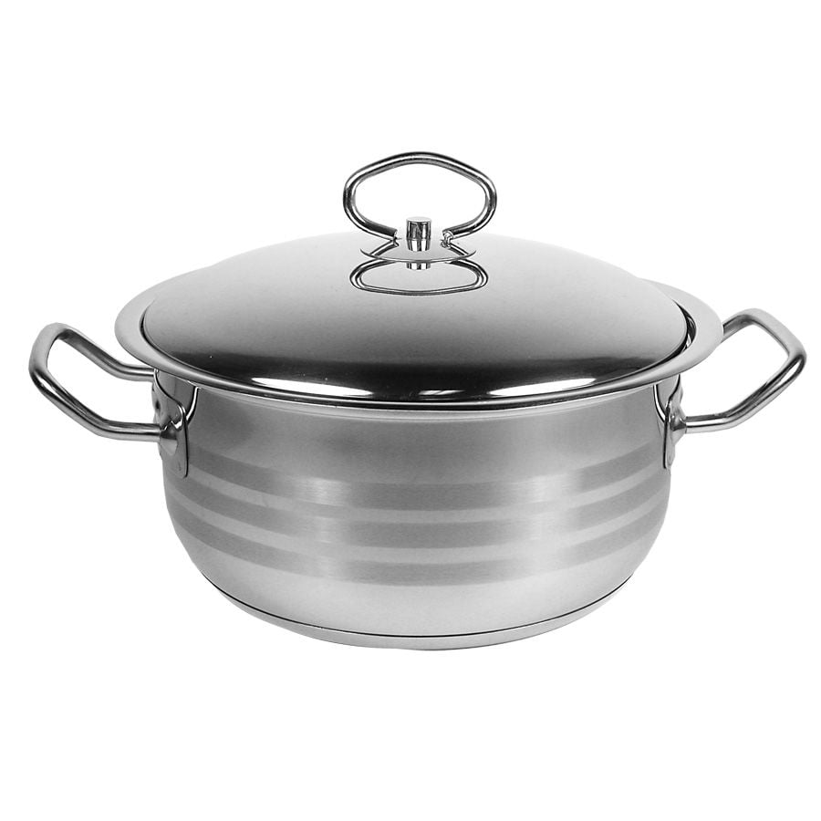 OEM Prestige 18/10 Stainless Steel 34qt. Dutch Oven with Lid