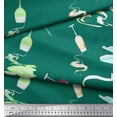thumbnail image 3 of Soimoi Satin Silk Fabric Damask Ethnic Print Fabric by Yard 42 Inch Wide, 3 of 3