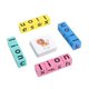 thumbnail image 1 of Wooden Blocks Spelling Game Flash Cards Matching Letter Learning Activities, 1 of 4