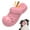 Pink, variant on MASBRILL Squeaky Dog Toys Dog Chew Toy For Aggressive Chewer, Teeth Cleaning Shoe Shape Squeaky Dog Toys