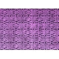 thumbnail image 1 of Ahgly Company Indoor Rectangle Oriental Purple Modern Area Rugs, 2' x 3', 1 of 4