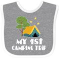 thumbnail image 3 of Inktastic My 1st Camping Trip Boys or Girls Baby Bib, 3 of 4