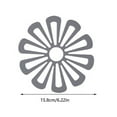 thumbnail image 2 of Wovilon Dural Table Mat Place Mats Household Flower-Shaped Dining Table Heat Insulation, Non-Slip Tea Mat For Kitchen, 2 of 5