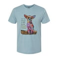 thumbnail image 3 of Dean Russo In My Mind Dog Lover Mens Premium Tri Blend T-Shirt, Denim, XX-Large, 3 of 6