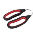 thumbnail image 4 of Scissor Tongs, Heavy Duty Stainless Steel Cooking Tongs With Silicone Kitchen Food Baking Bread Clamp BBQ Grilling Wire Tongs, Black-Medium, 4 of 6