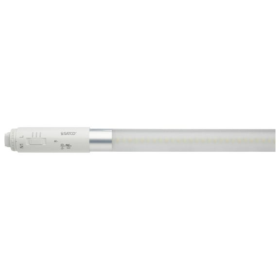 Satco 7 Watt T8 LED - CCT Selectable - 120-277 Volt - Single or Double Ended