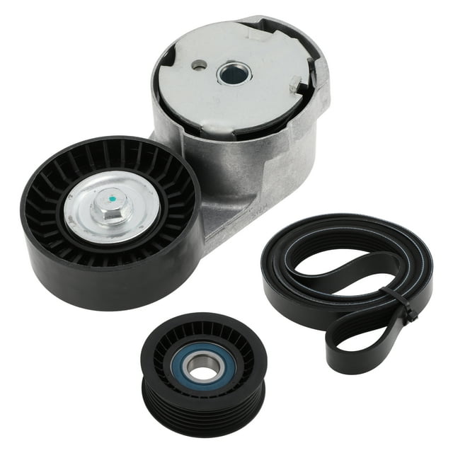 Unique Bargains 1 Set Kit de Tensor de Correa de Transmisión para Dodge Grand Caravan 3.6L V6 2011-2019 Kit de Correa Serpentina con Tensor 5184617AD/89056015/6PK1960/K060771