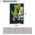thumbnail image 6 of Sigee Dinosaur Basketball Player for Live Happy Decorative Small Garden Flag,Double Sided Yard Flags Holiday Garden Flags for All Seasons, 6 of 9