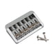 thumbnail image 3 of Puente de bajo ajustable multiusos, montura de rodillos, cordal rígido de aleación de zinc para plata, 3 of 6