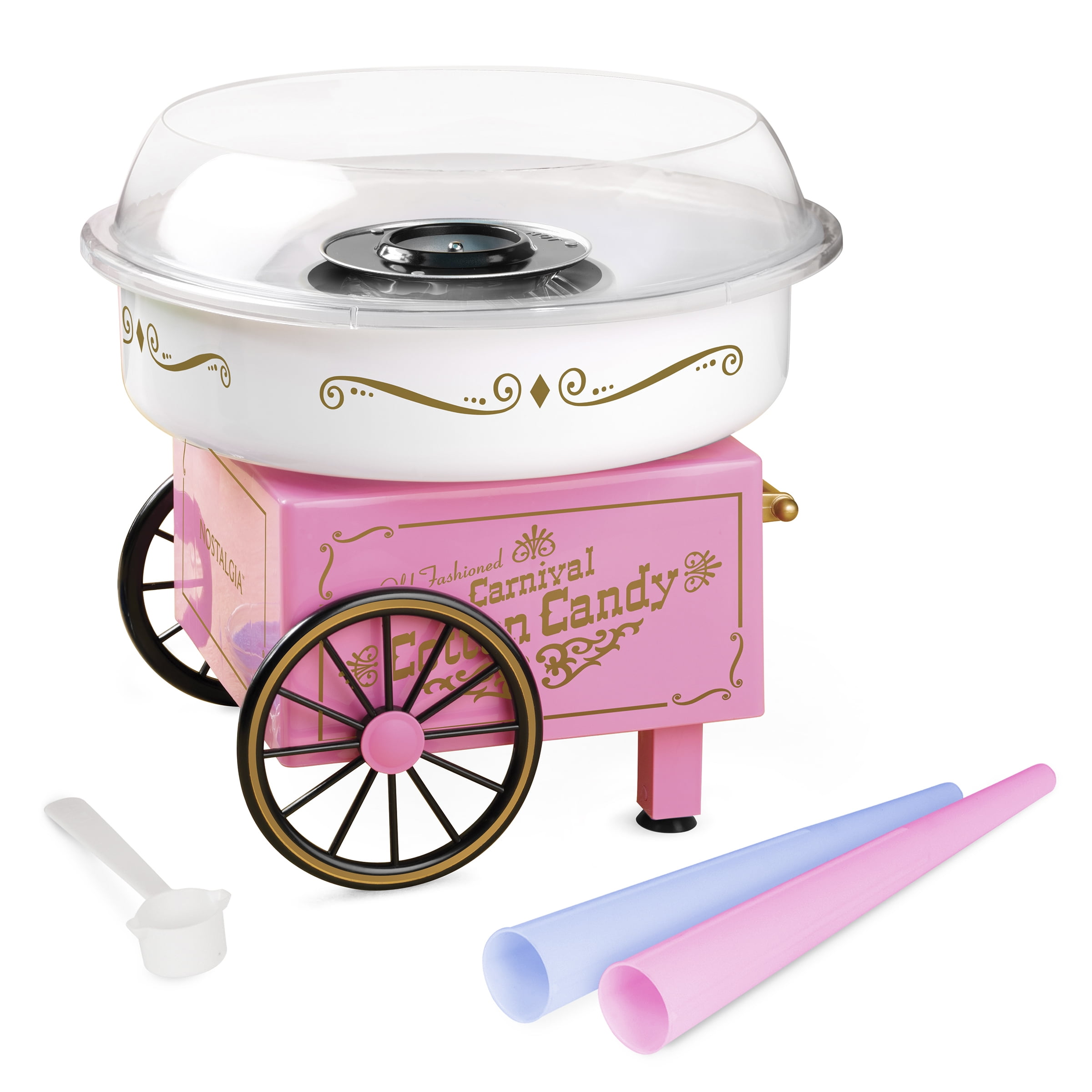 nostalgia cotton candy maker instruction manual