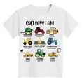 thumbnail image 4 of Gubotare Kids Tshirts Boys Toddler Kids Baby Boy Birthday T-Shirt Dinosaur Birthday Shirts for Boys Party Tops Summer Sizes 2-3T (White,2-3 Years), 4 of 4