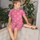 thumbnail image 4 of Balery Cartoon Pigs and Hearts Conjunto de Pijama Infantil de Manga Corta con Estampado – Ropa de Dormir de Algodón Suave-3X-Large, 4 of 6