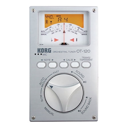 Korg Chromatic Orchestral Tuner-120 with Ultra-Wide 8-Octave Detection Range