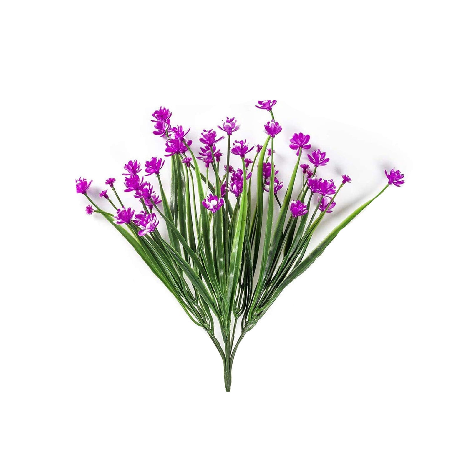Artificial Flowers for Outdoors, UV Resistant Fake Flowers Artificial Plants Outdoor, No Fade Plastic Flowers for Home Porch Outside, Summer Decor-Yellow&12.2inch