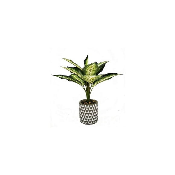 Plante artificielle en pot