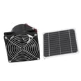 thumbnail image 1 of Kit de Ventilador de Escape de Energía Solar, Profesional de Ventiladores de Escape Solar Conergía Solar Monocristalina de 50W 12V para al aire libre, 1 of 7