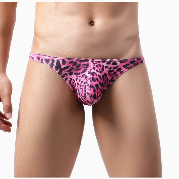 ESSSUT Underwear Womens Men's Underwear Low Waist Underwear Leopard Print  Men's Briefs Lingerie For Women Xl 