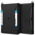 thumbnail image 1 of Funda para tarjetas de pasaporte, cartera, Travel Spigen Life, color negro, 1 of 7