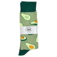 thumbnail image 5 of Men's Sushi & Sashimi Food Dress Socks & Avocados Novelty Dress Socks 2-Pair Set, 5 of 5