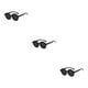 thumbnail image 4 of Sonducket Gafas de sol ópticas redondas Gafas para bebés Protección Negro brillante Gris Type1 NO1, 4 of 6