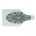 thumbnail image 1 of Mandala Cutting Board, Simple Monochrome Floral and Botanical Inspired Damask Oriental Motif, Decorative Tempered Glass Cutting and Serving Board, in 3 Sizes, by Ambesonne, 1 of 2