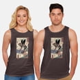 thumbnail image 2 of TeeFury Adult Graphic Tank-Top Eva Ukiyo-E - Anime | Tv Show | Dark Chocolate | Medium, 2 of 4