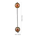 thumbnail image 2 of Wood Aslatua Shaker Rhythmic Ball Percussion Shaker African Shaker Hand Shaking Ball, 2 of 7