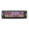 thumbnail image 4 of Reloj Del Coche AN01 TPMS Look Reloj solar digital para automóvil con fecha Pantalla de temperatura en el automóvil, 4 of 6