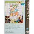 thumbnail image 3 of Baby Hugs Mod Zoo Quilt Stamped Cross Stitch Kit-34"X43", 3 of 6