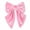 04#Pink, variant on Women's Large Velvet Bow Hair Clip Vintage Big Bow Barrette Elegant Hair Accessories for Holiday Party Daily Hairstyle