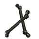 thumbnail image 3 of 2x Eje de transmisión universal de material acero inoxidable para orugas RC D90 SCX10 93-113mm, 3 of 4
