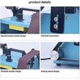 thumbnail image 2 of Belt Sander Multifunctional Dual Shaft 950W Adjustable Angle Bench Grinder with Sandpaper for Metalworking and Woodworking, 2 of 5