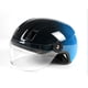 thumbnail image 1 of Seitruly Casco de scooter, regalo dulce multicolor, suministros de ciclismo, sin carga, película interior flexible, sombrero de seguridad, grafiti Teléfono y Comunicación Azul negro, 1 of 6